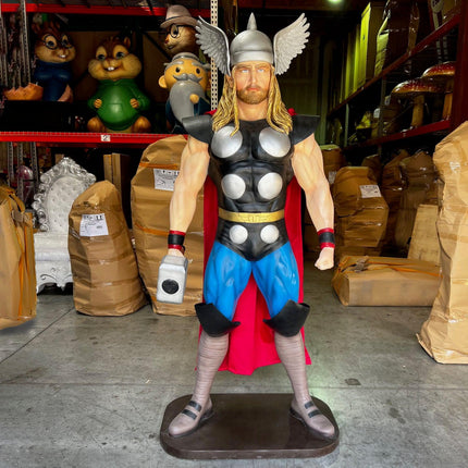Hammer Man Life Size Statue