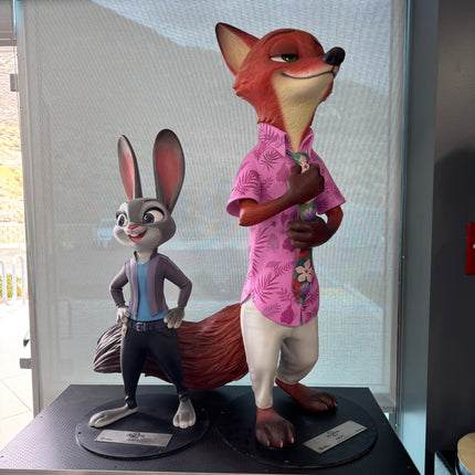 Disney Zootopia 2 Nick Wilde Life Size Statue LM Treasures - BK