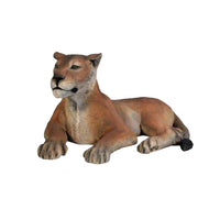 Laying Lioness Life Size Statue - LM Treasures 