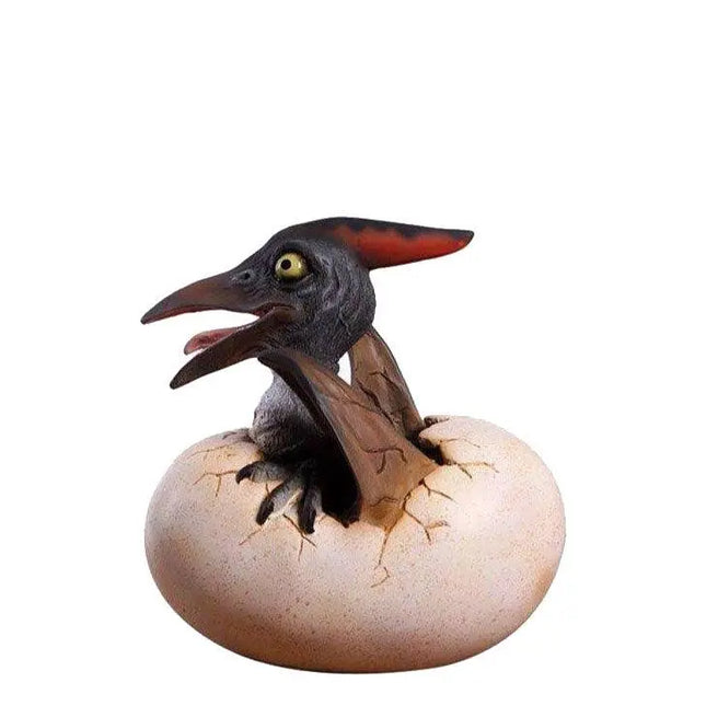 Pteranodon Dinosaur Egg Hatching Life Size Statue LM Treasures - H