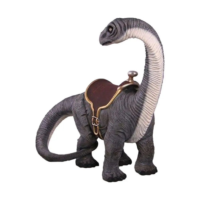 Baby Apatosaurus Dinosaur With Saddle Life Size Statue LM Treasures - H