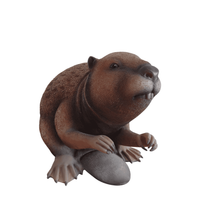 Beaver Life Size Statue - LM Treasures 