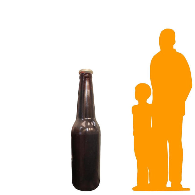 Bottle Brown Over Sized  Statue - LM Treasures 