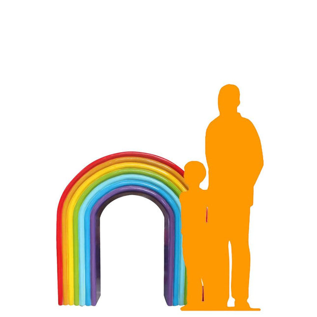 Rainbow Over Sized Statue - LM Treasures 