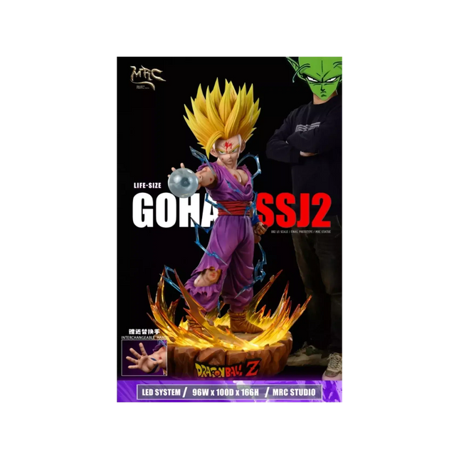 Dragon Ball Z Gohan SS2 MRC Life Size Statue LM Treasures