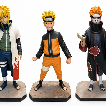 Naruto Legends Life-Size Statue Collection – Naruto, Minato & Pain 3-Piece Set LM Treasures - P