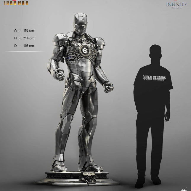 Iron Man Mark 2 Life Size Statue Queen Studios LM Treasures - QS