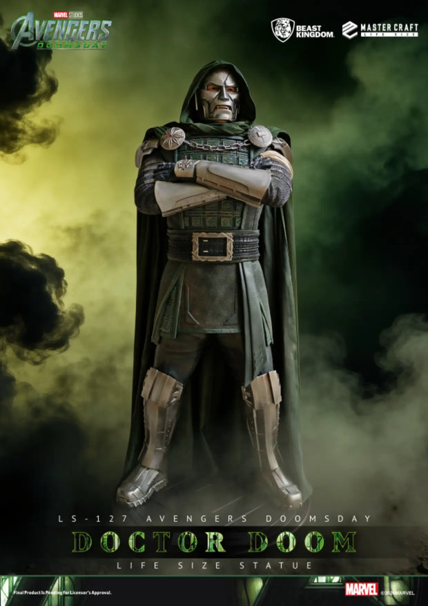 Avengers Doomsday Doctor Doom 1:1 Life-Size Statue LM Treasures
