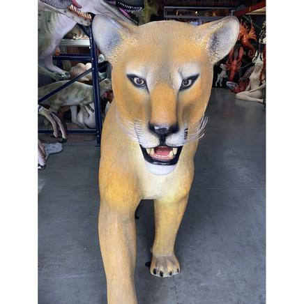 Lioness Walking Life Size Statue - LM Treasures 