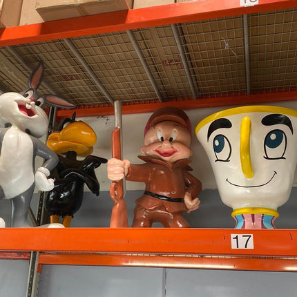 Cartoon Hunter Statue