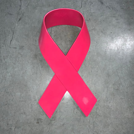 Pink Cancer Ribbon Display Wall Decor - LM Treasures 