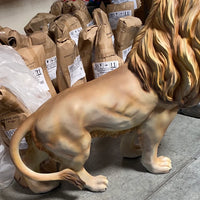 Lion King Walking Life Size Statue - LM Treasures 