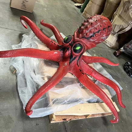 Red octopus toy shop