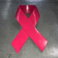 Pink Cancer Ribbon Display Wall Decor - LM Treasures 