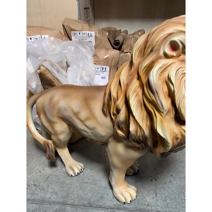 Lion King Walking Life Size Statue - LM Treasures 