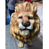 Lion King Walking Life Size Statue - LM Treasures 