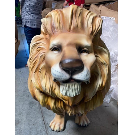 Lion King Walking Life Size Statue - LM Treasures 