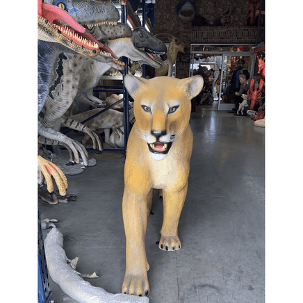 Lioness Walking Life Size Statue - LM Treasures 