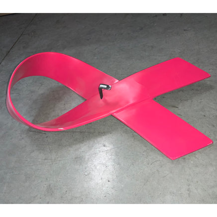 Pink Cancer Ribbon Display Wall Decor - LM Treasures 