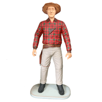 Cowboy Sheriff Life Size Statue - LM Treasures 