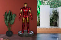 Iron Man Mark III Sideshow Life Size Statue - LM Treasures 