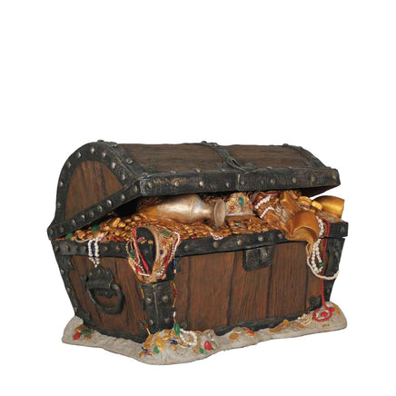 Big Treasure Chest Life Size Statue - LM Treasures 