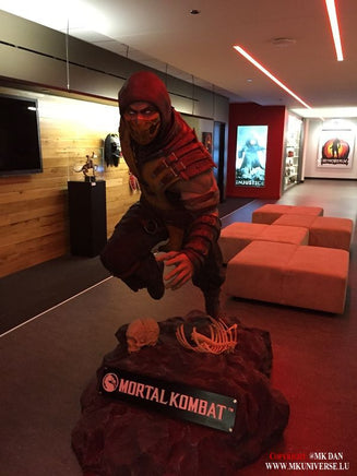 Mortal Kombat X Scorpion Life Size Pre-Owned Statue - LM Treasures 