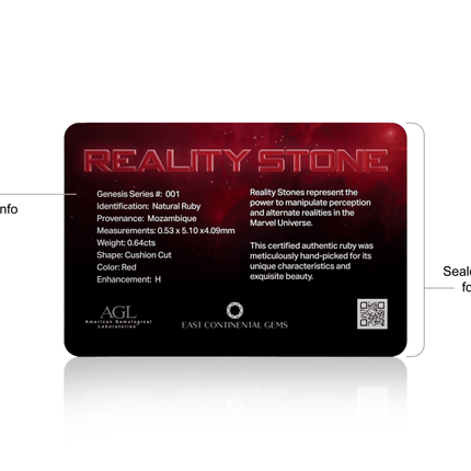 Marvel Genesis Series Reality Stone Gemstone - LM Treasures 