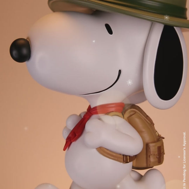 Snoopy and Woodstock Master Craft Table Top Statue