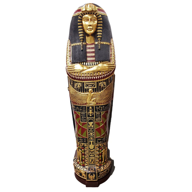 Egyptian Sarcophagus Queen Nefertiti Life Size Statue LM Treasures - H