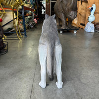Wolf Life Size Statue - LM Treasures 