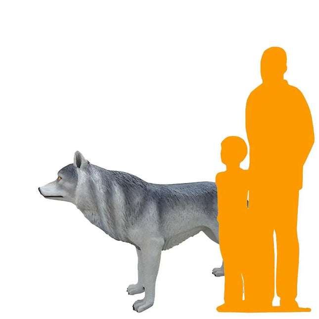 Wolf Life Size Statue LM Treasures - PT