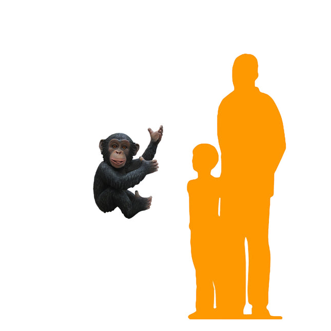 Monkey Chimpanzee Congo Life Size Statue
