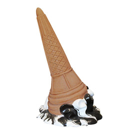 Chocolate Melting Ice Cream Over Sized Statue - LM Treasures 