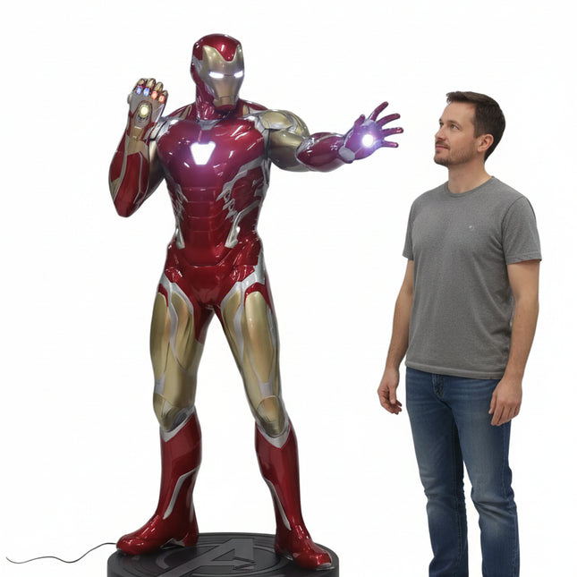 Iron Man Avengers: Endgame Iron Man Mark 85 Life Size Statue LM Treasures - BK