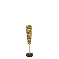 Small Rainbow Twister Lollipop Over Sized Statue - LM Treasures 