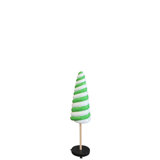 Small Green Cone Lollipop Over Sized Statue LM Treasures - PT