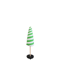 Small Green Cone Lollipop Over Sized Statue - LM Treasures 