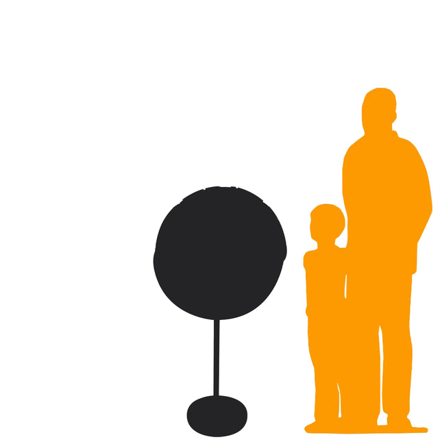 Small Orange Twirl Lollipop Over Sized Statue LM Treasures - PT