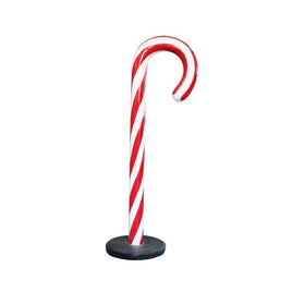Large Peppermint Candy Cane Over Sized Statue - LM Treasures 