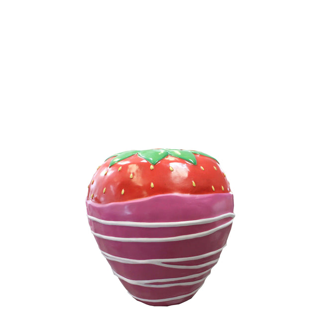 Pink Chocolate Covered Strawberry Statue LM Treasures - PT