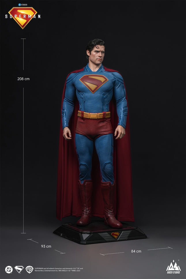 Superman Life Size Statue (David Corenswet)