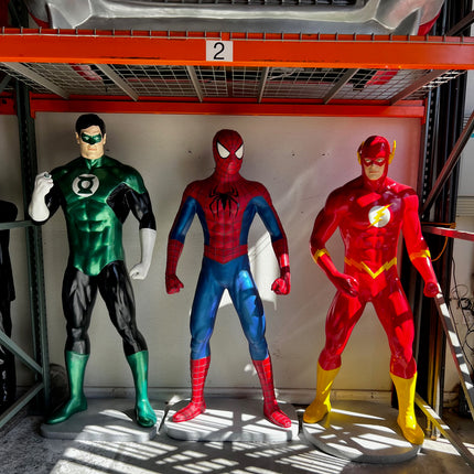 Sticky Super Hero Standing Life Size Statue - LM Treasures 