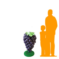 Purple Grapes Over Size Statue - LM Treasures 