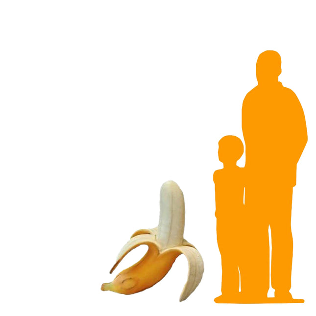 Banana Peeling Over Sized Statue LM Treasures - A