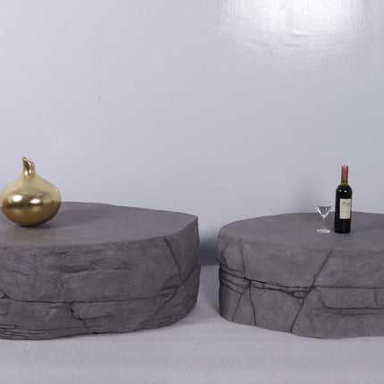 Rock Table Chair Life Size Statue - LM Treasures 