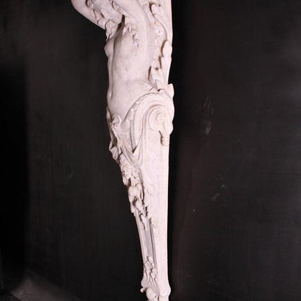 Stone Lady Column Large Life Size Statue - LM Treasures 