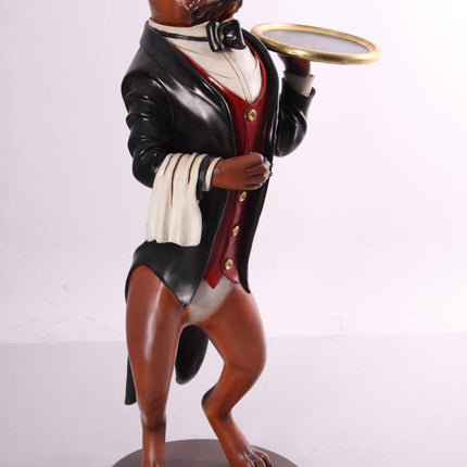 Pit Bull Butler Statue - LM Treasures 