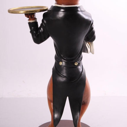 Pit Bull Butler Statue - LM Treasures 