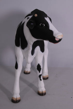 Baby Holstein Cow Life Size Statue - LM Treasures 
